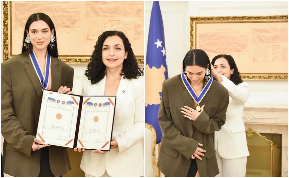 Nombran a Dua Lipa embajadora de honor de Kosovo