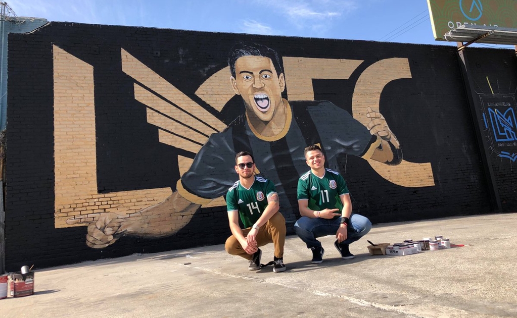 Vandalizan mural de Carlos Vela en Los Ángeles 