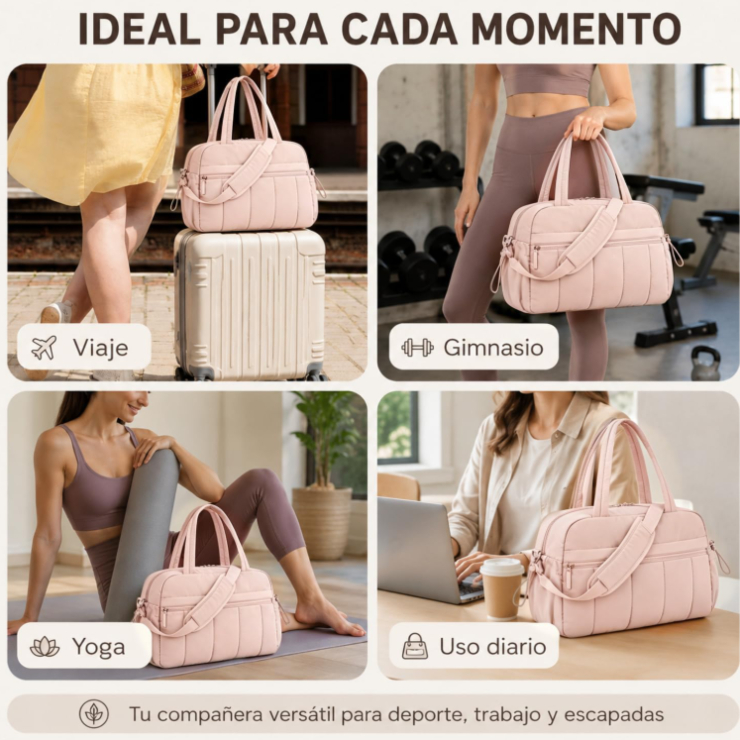 Bolsa Deportiva Rosa Impermeable Amazon 2