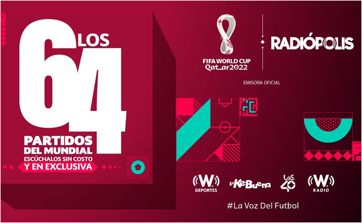 El Mundial de Qatar 2022 se escuchará por las estaciones de Radiópolis