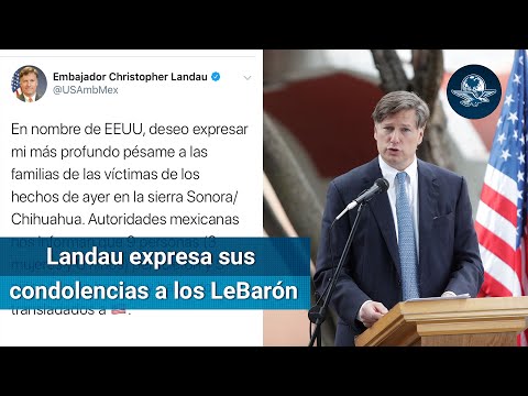 Familia LeBarón: Trasladan a 5 menores heridos a EU informa Landau