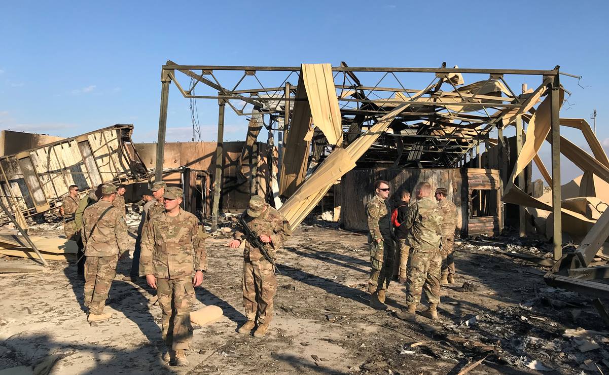 Soldados de EU sufrieron conmoción cerebral tras ataque en Irak: Pentágono