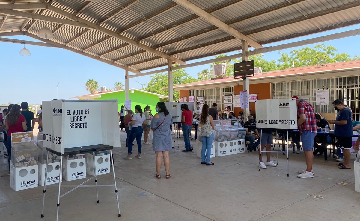 Roban urnas y material electoral en casilla de Los Mochis, Sinaloa