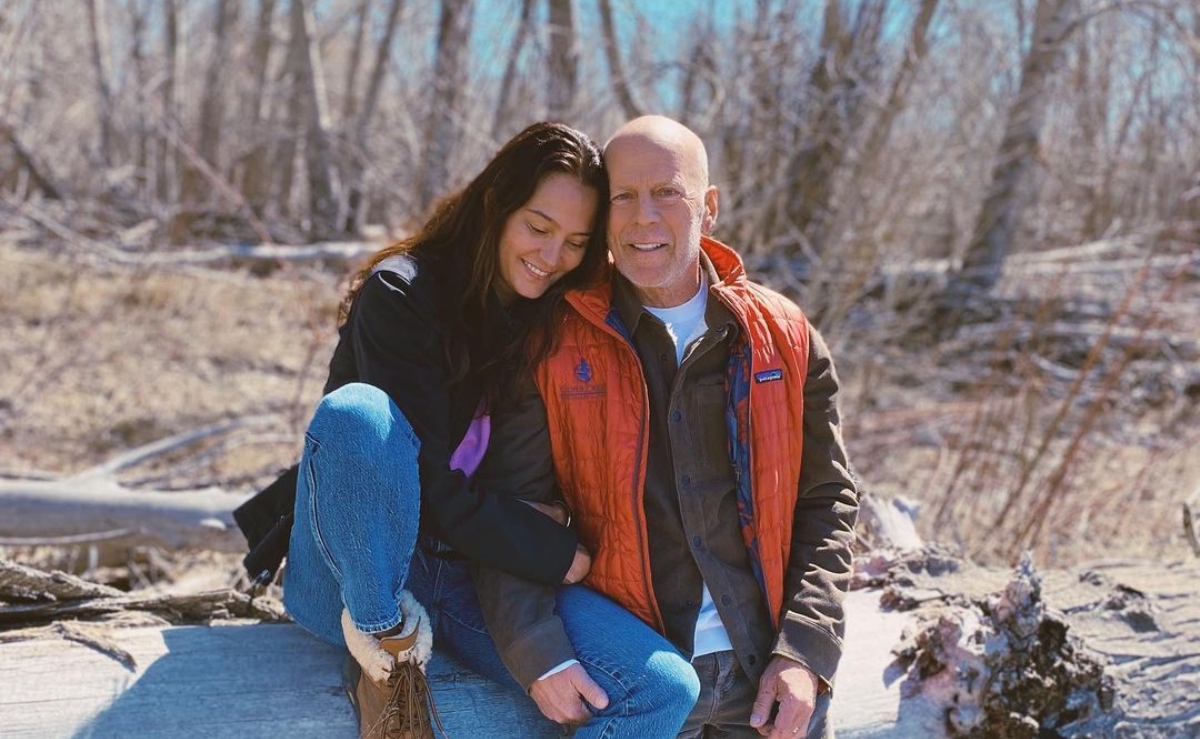 Esposa de Bruce Willis enternece con una foto de San Valentín