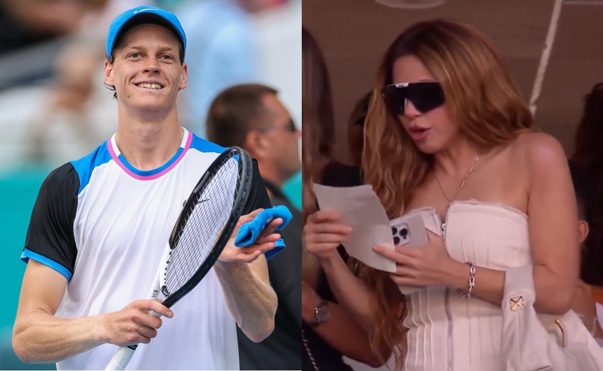 Jannik Sinner se proclama campeón del Miami Open, Shakira estuvo en la tribuna del estadio