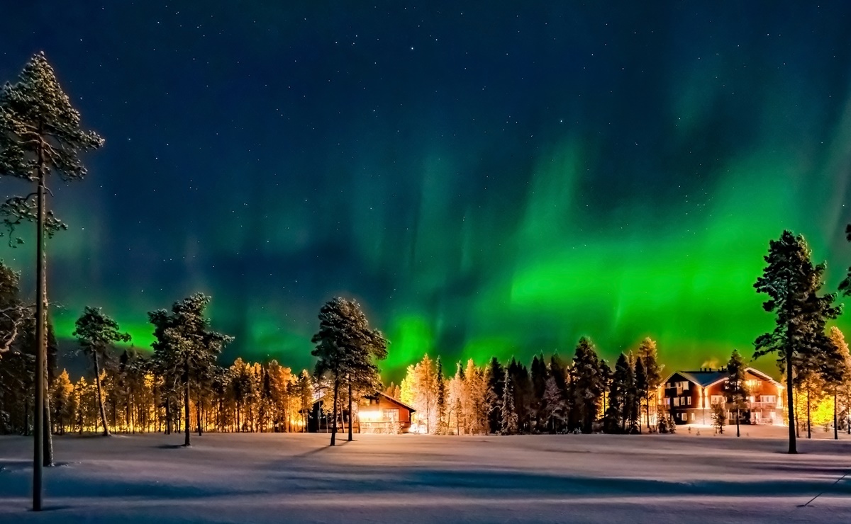 El mejor viaje en tren para perseguir las auroras boreales en Estados Unidos