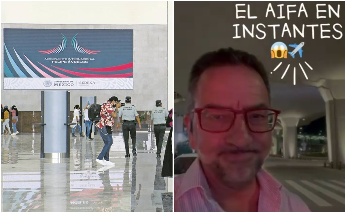 “Parece el Metro, no ma…”: Javier Lozano comparte en video experiencia en el AIFA en “desastroso intento” de vacaciones