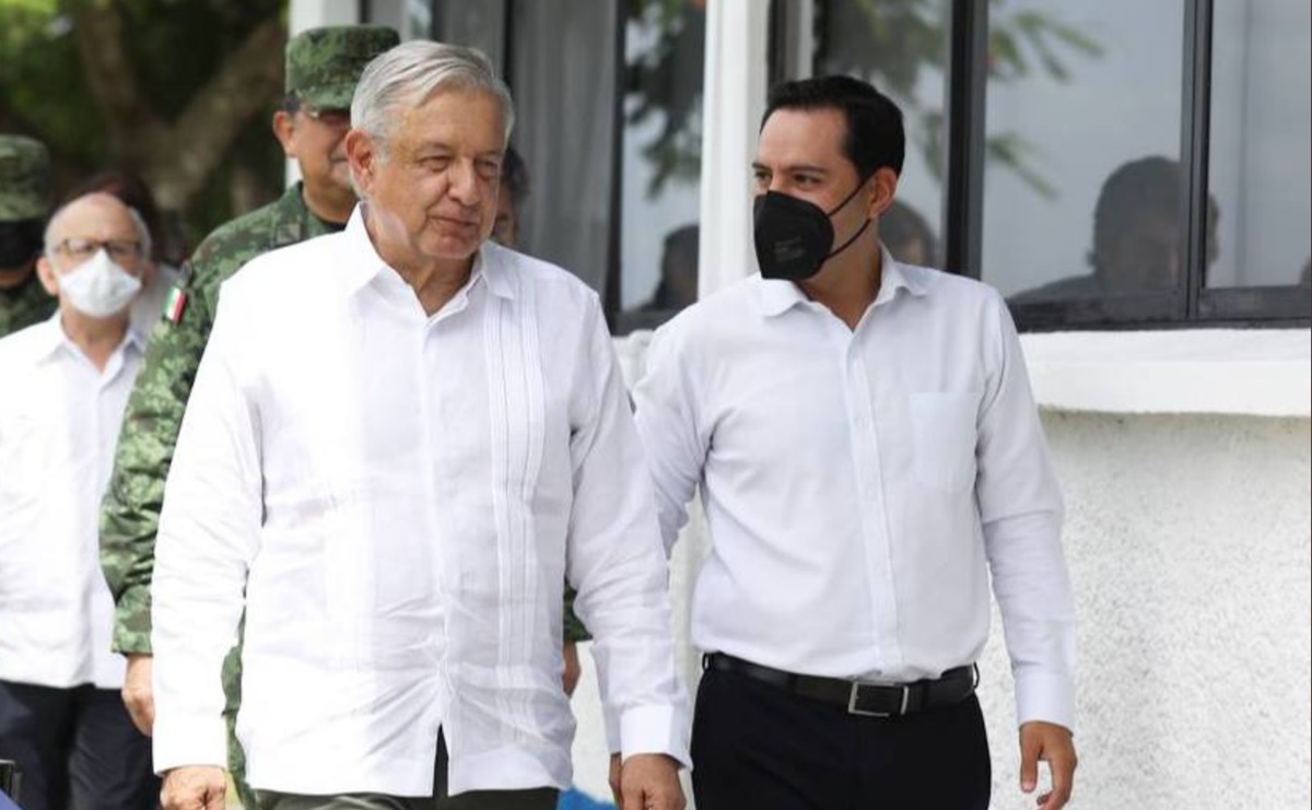 Supervisa AMLO avances del Tren Maya en Yucatán  