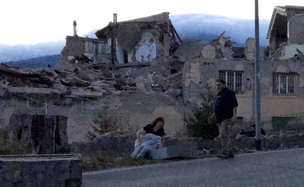 Medios locales reportan al menos 6 muertos por sismo en Italia