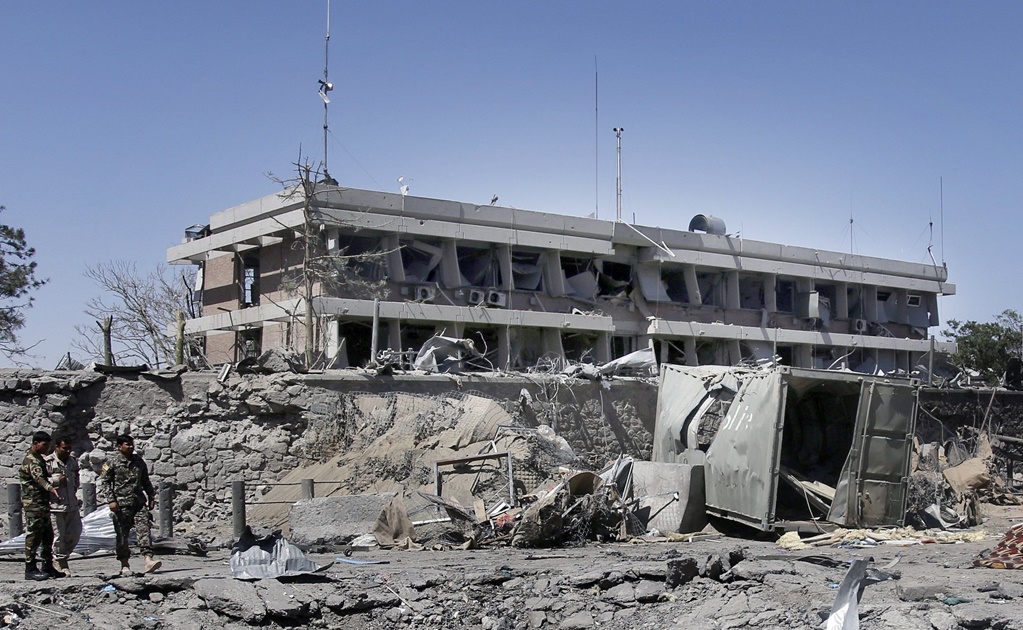 Video. Captan momento del atentado con camión bomba en Afganistán