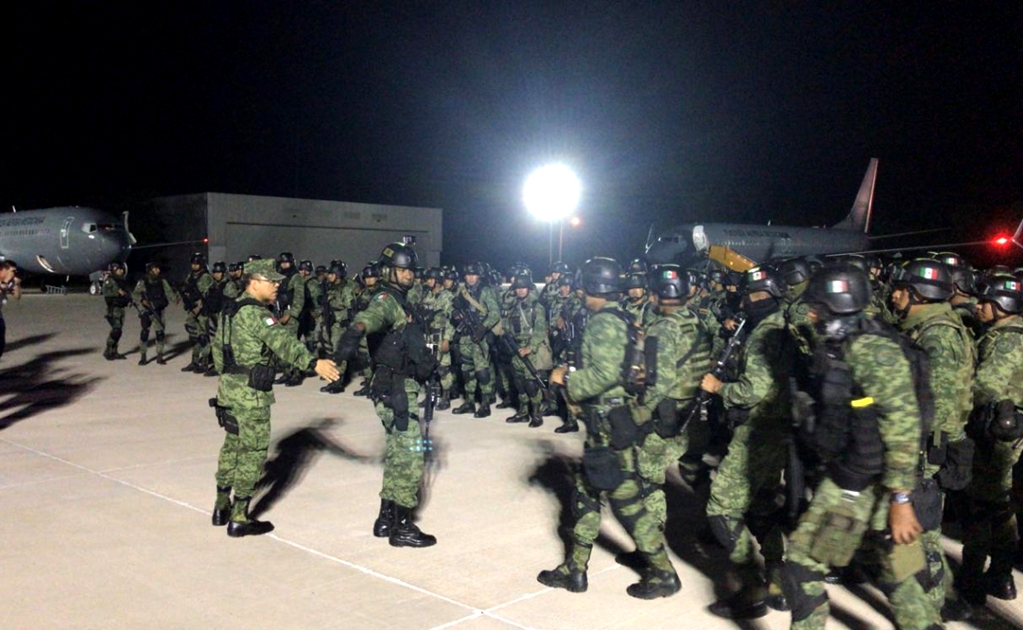 Sedena envía 230 militares de élite a Culiacán para reforzar la seguridad 