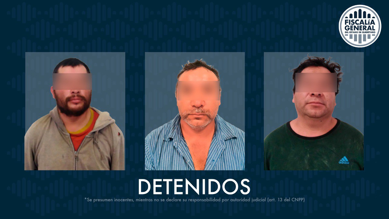 FGE detiene a 3 hermanos por homicidio doloso