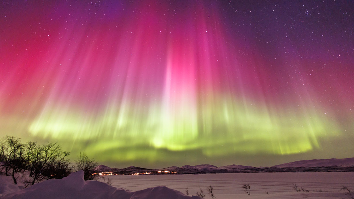 De llamaradas y auroras boreales