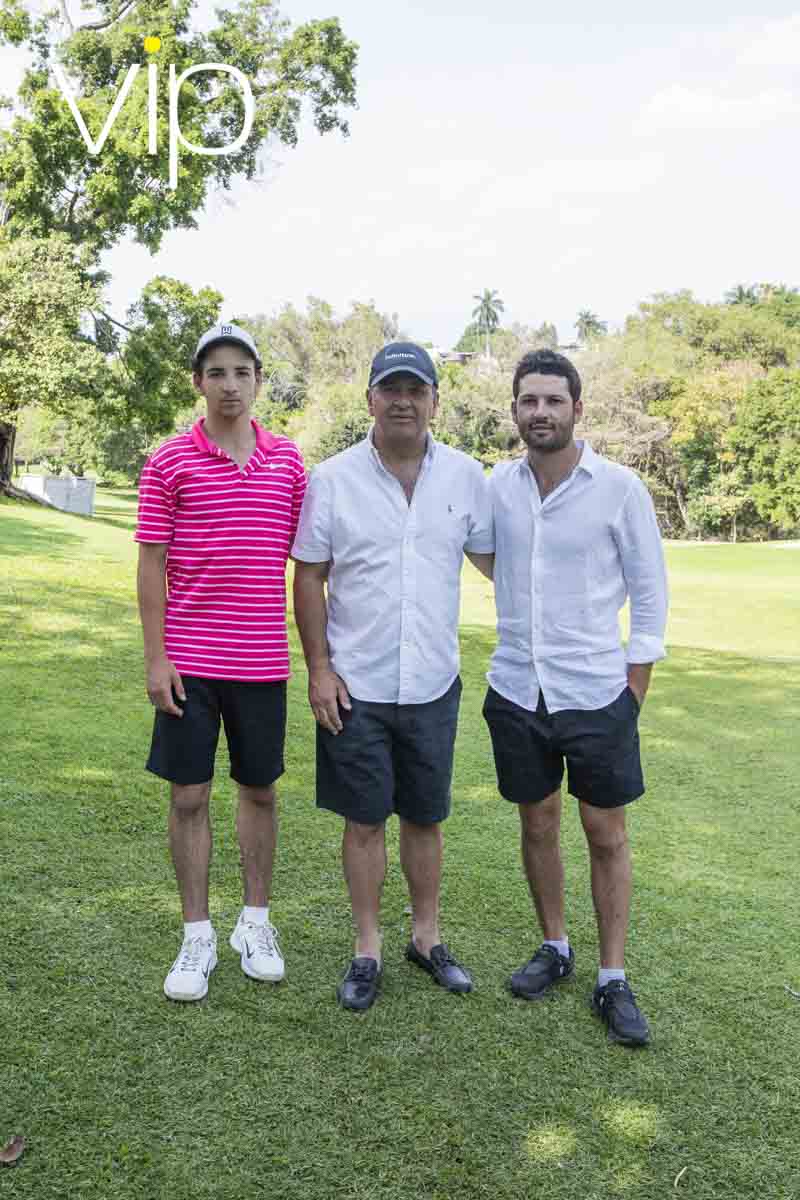 Los Slim disfrutan del golf en Cuernavaca