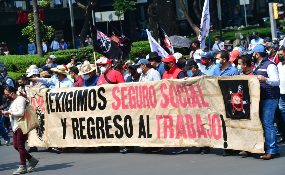 Trabajadores mexicanos llegan al 1 de mayo con saldo desastroso de pobreza y desempleo: líderes obreros