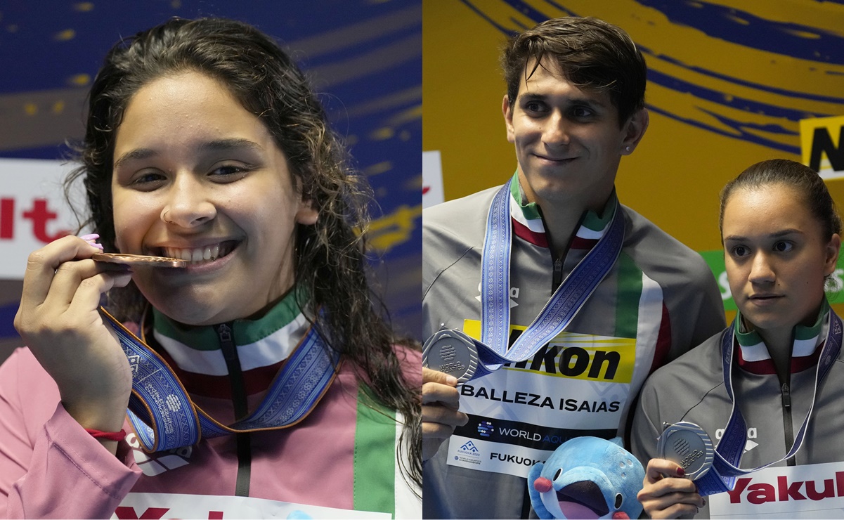 Aranza Vázquez, Diego Balleza y Viviana del Ángel entregan las primeras medallas a México en el Campeonato Mundial de Fukuoka