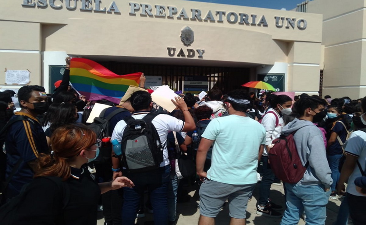 Alumnos denuncian homofobia en Prepa 1 de la Universidad Autónoma de Yucatán