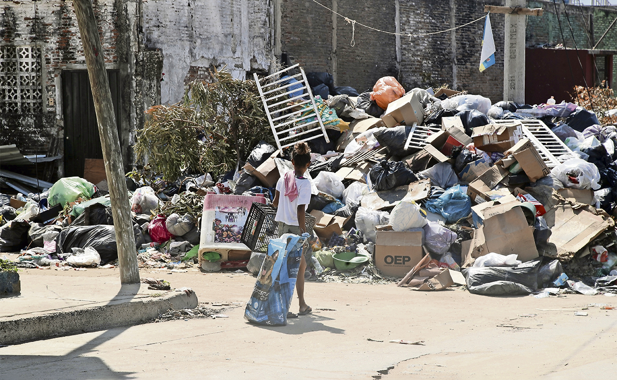 Toneladas de basura ahogan a Acapulco; advierten crisis sanitaria
