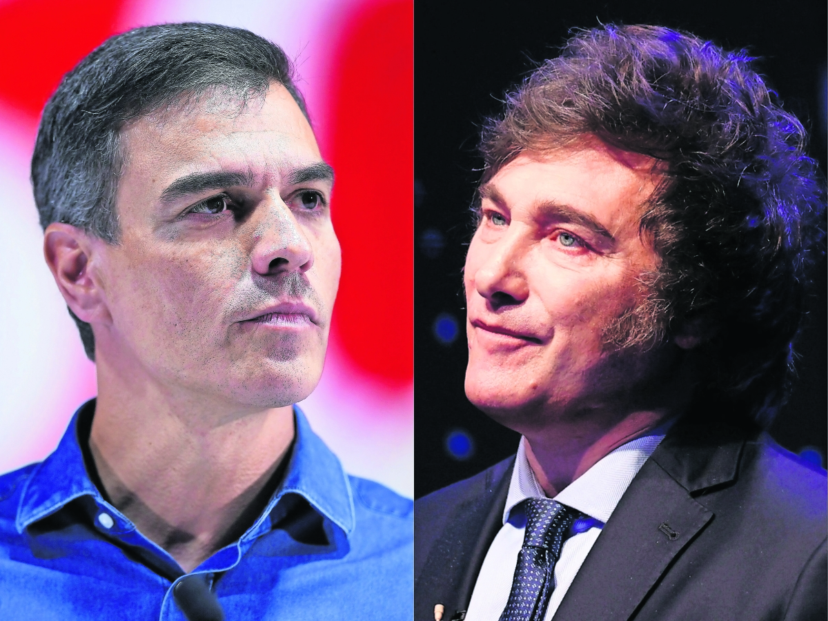 Milei se lanza otra vez contra Pedro Sánchez, asegura es el "hazmerreír de Europa"