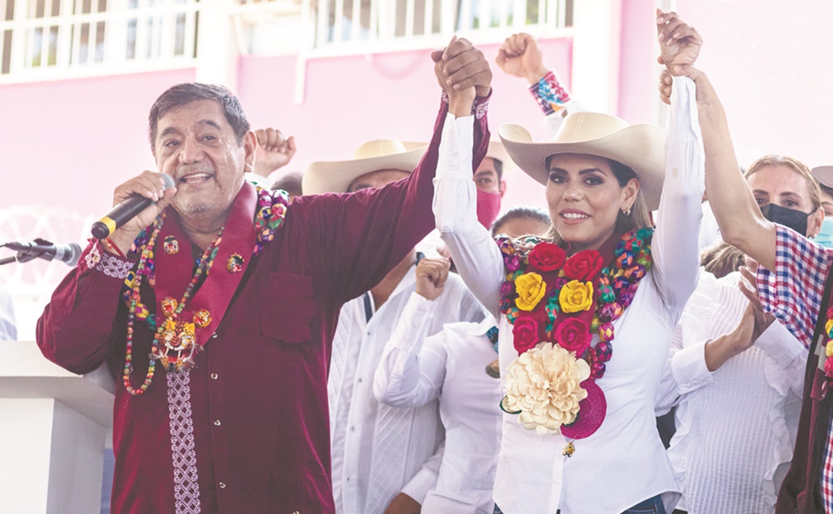 Félix Salgado, el protagonista en la campaña de su hija 