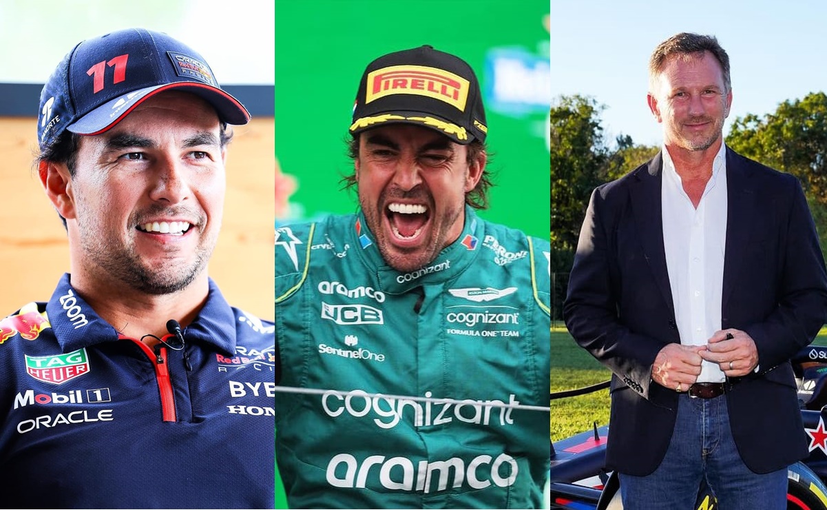 ¿Fernando Alonso reemplazará a Checo Pérez en Red Bull? Christian Horner habla del futuro del mexicano