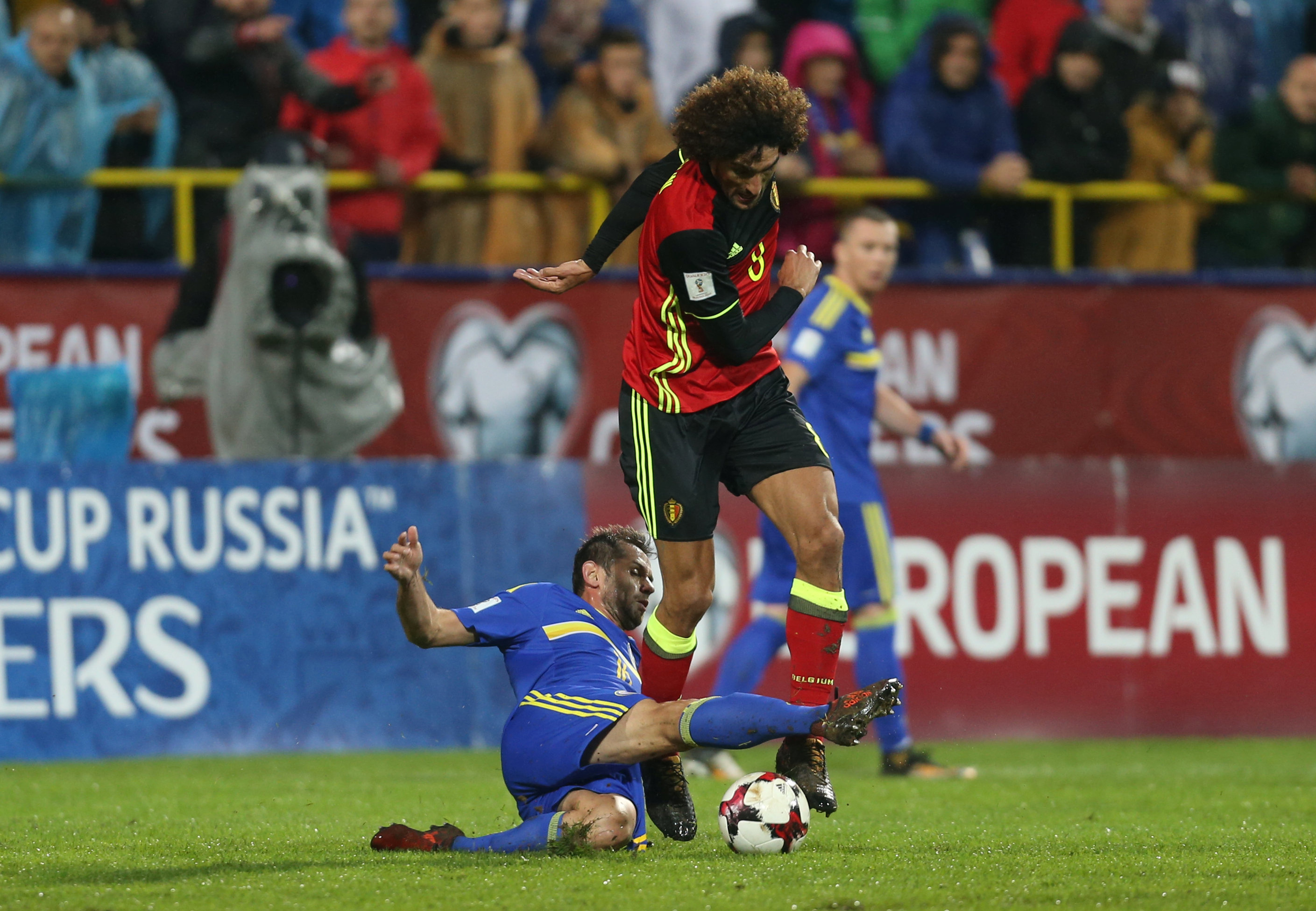 Bélgica derrota a Bosnia y lo deja sin Copa del Mundo