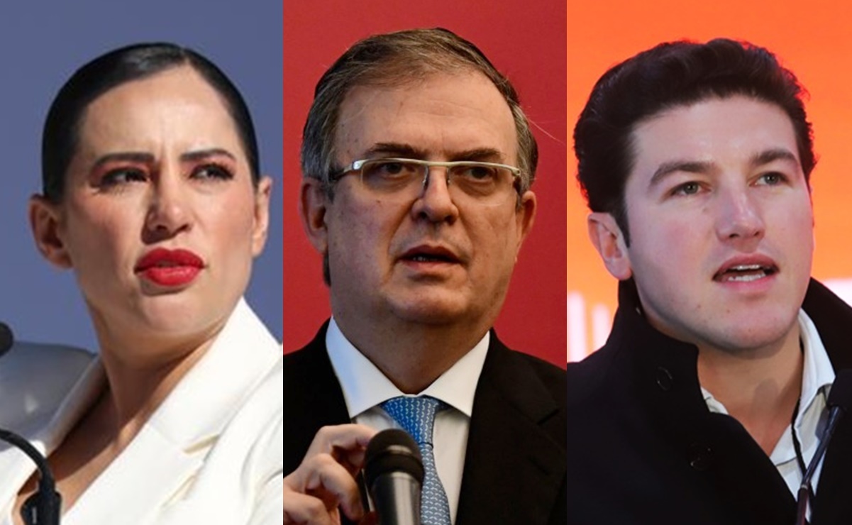 ¿Ya hay candidatos para 2030? Marcelo Ebrard, Samuel García y Sandra Cuevas se apuntan