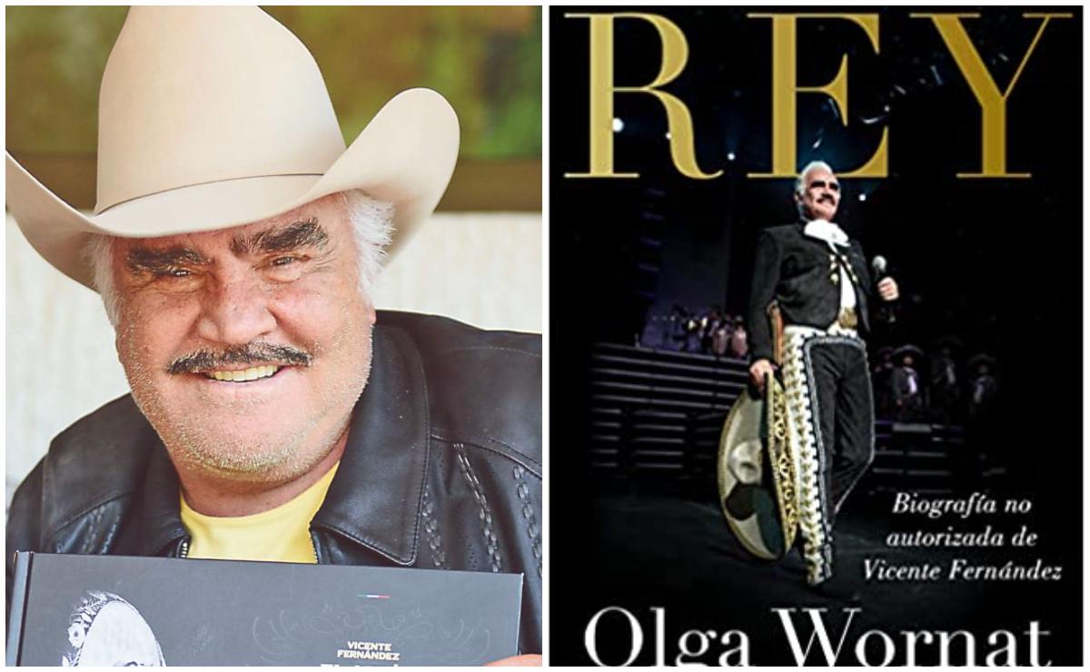 Vicente Fernández tendrá una bioserie basada en el libro "El Último Rey", de Olga Wornat