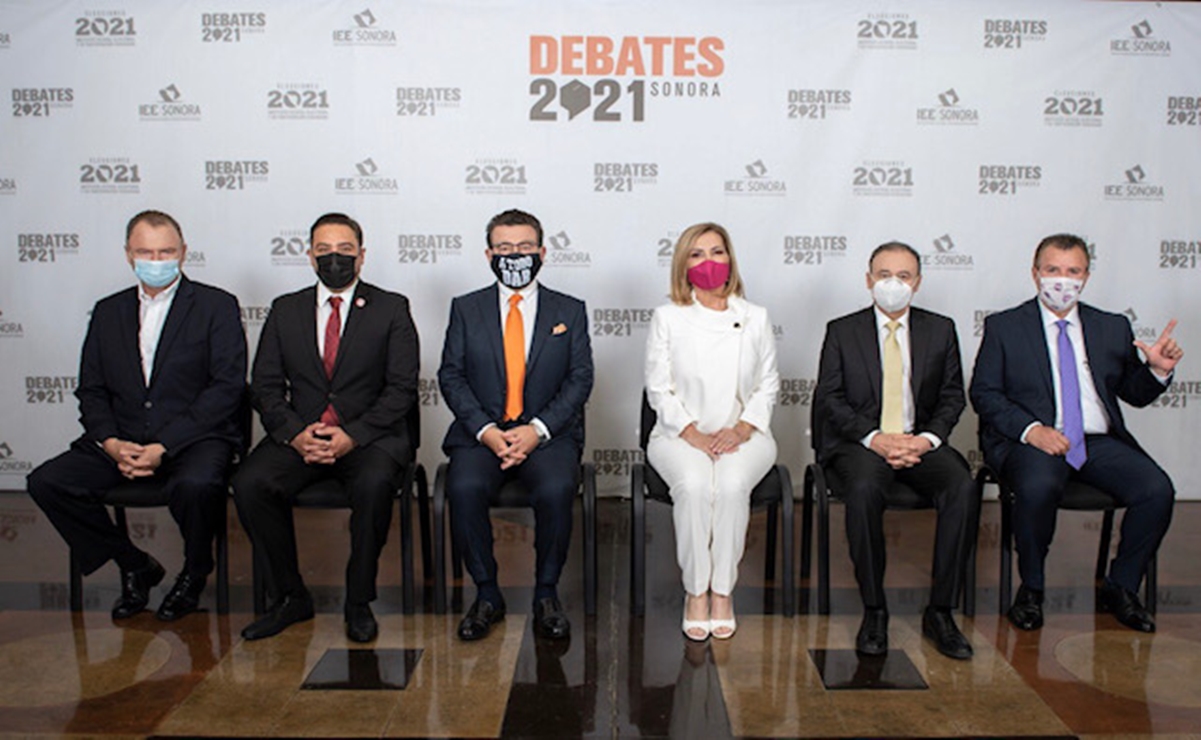 Candidatos poco informados y pésima transmisión; así se realizó el primer debate en Sonora