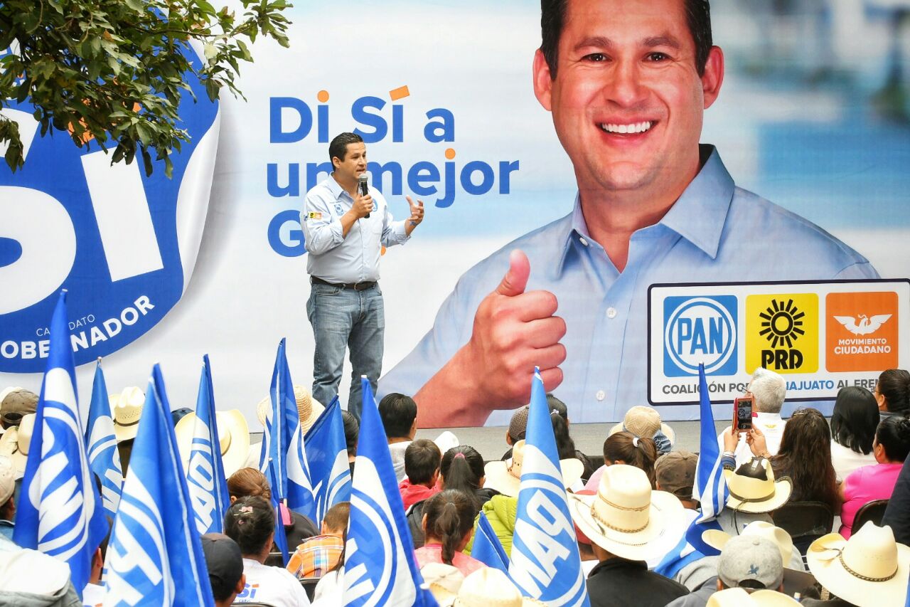 Inicia campaña la coalición “Por Guanajuato al Frente”