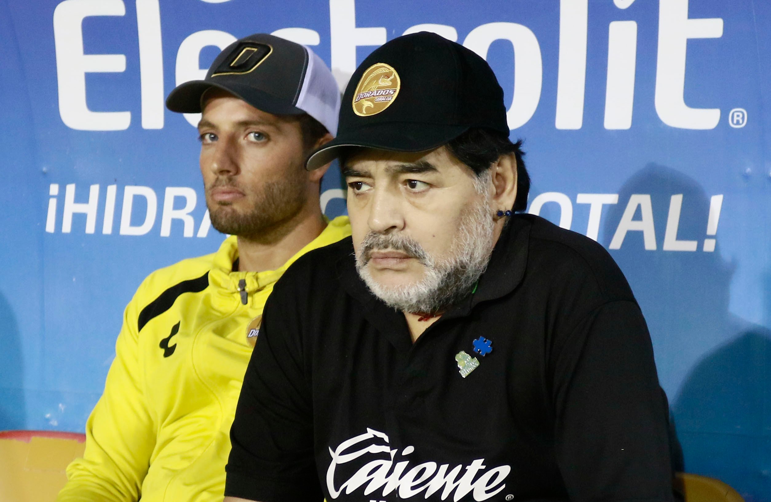 Diego Armando Maradona habló de su futuro en Dorados