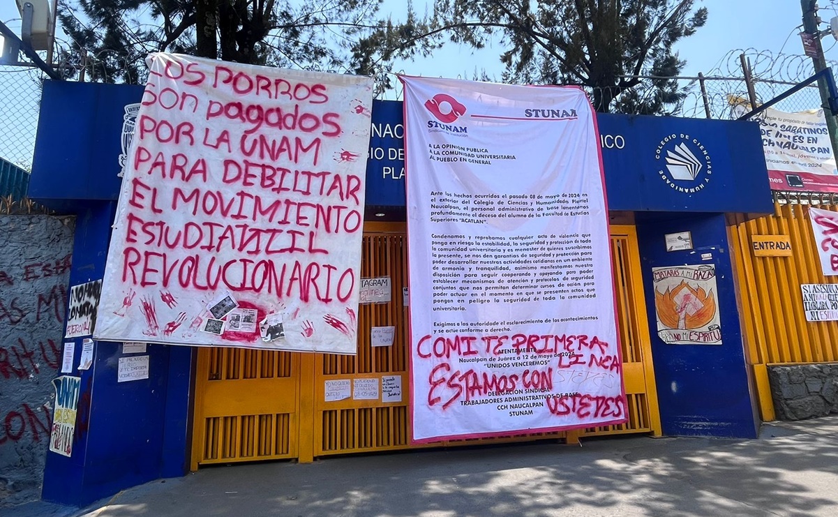 Posponen hasta nuevo aviso asamblea estudiantil en el CCH Naucalpan