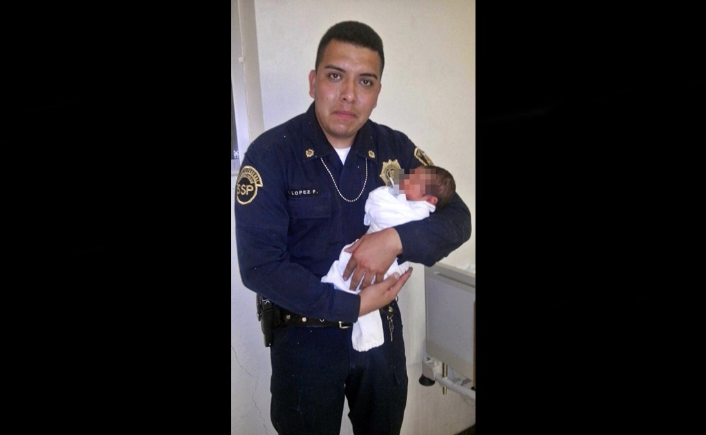 SSPDF rescata a bebé abandonado en la Miguel Hidalgo