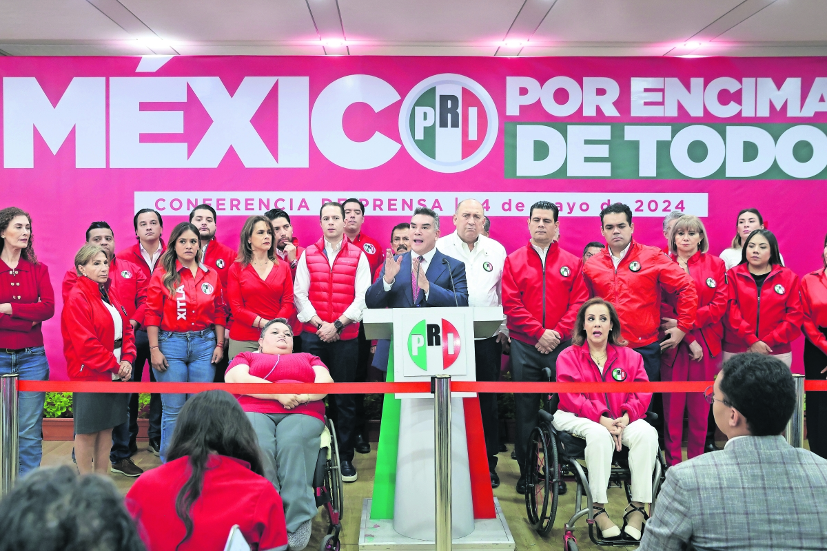 "Si Máynez declina, yo renuncio como líder": Alito Moreno