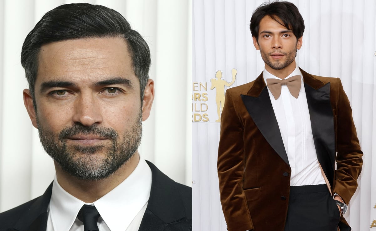 Diego Calva y Alfonso Herrera brillan en la alfombra roja de los SAG Awards 