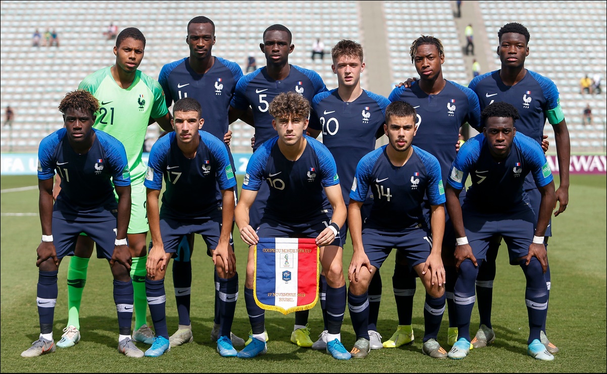 Francia, tercer lugar del Mundial Sub 17