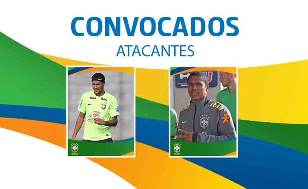 Neymar y Douglas encabezan lista de Brasil para JO