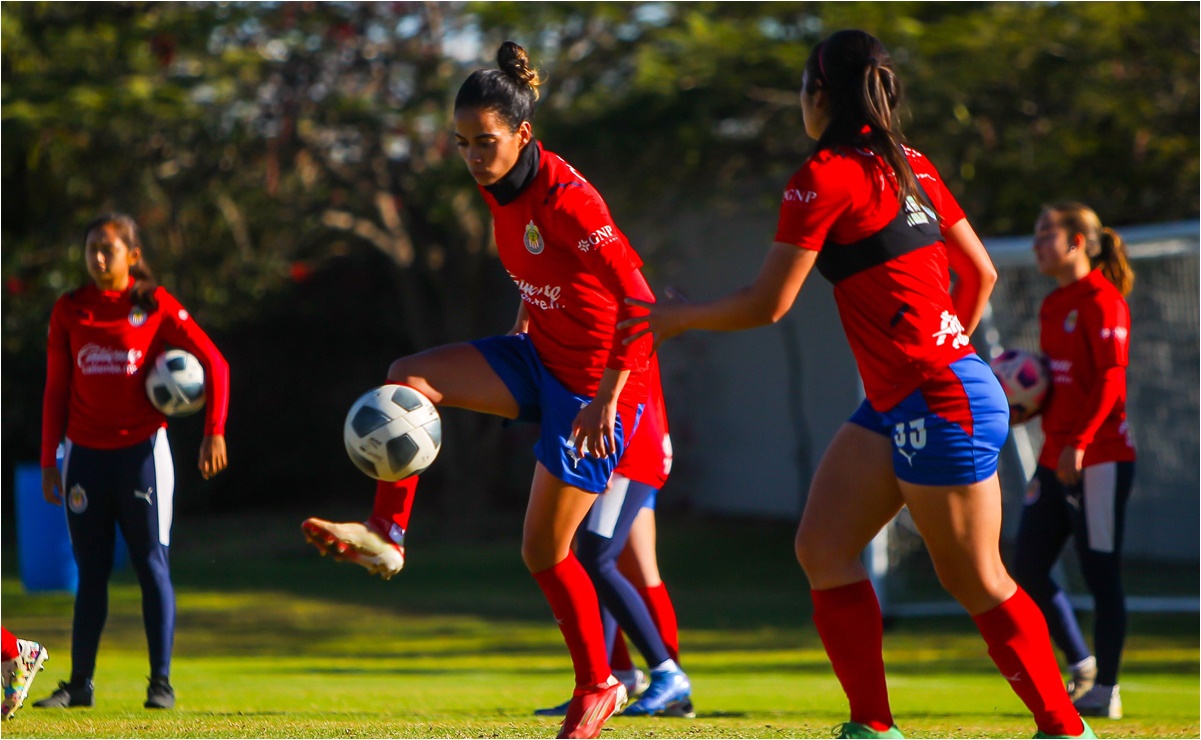  Chivas Femenil sigue su preparación de cara a la jornada doble de la Liga MX Femenil