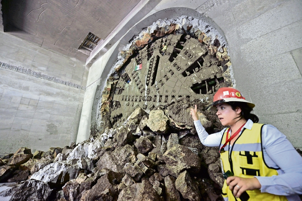 Terminan túnel de la Línea 3 del Tren Ligero de Guadalajara