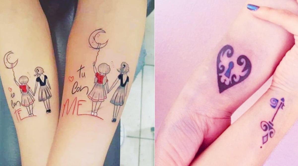 Ideas de tatuajes para mamá e hija que te robarán el corazón