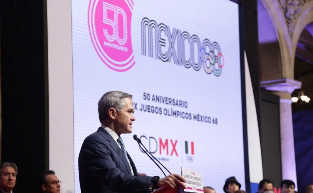 Alista CDMX festejos por 50 aniversario de los Juegos Olímpicos de México 1968