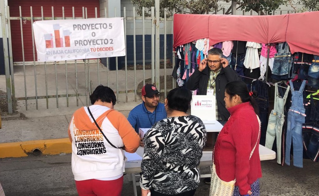 Vota 76% por gobierno de 5 años en consulta de Baja California: encuesta de salida 