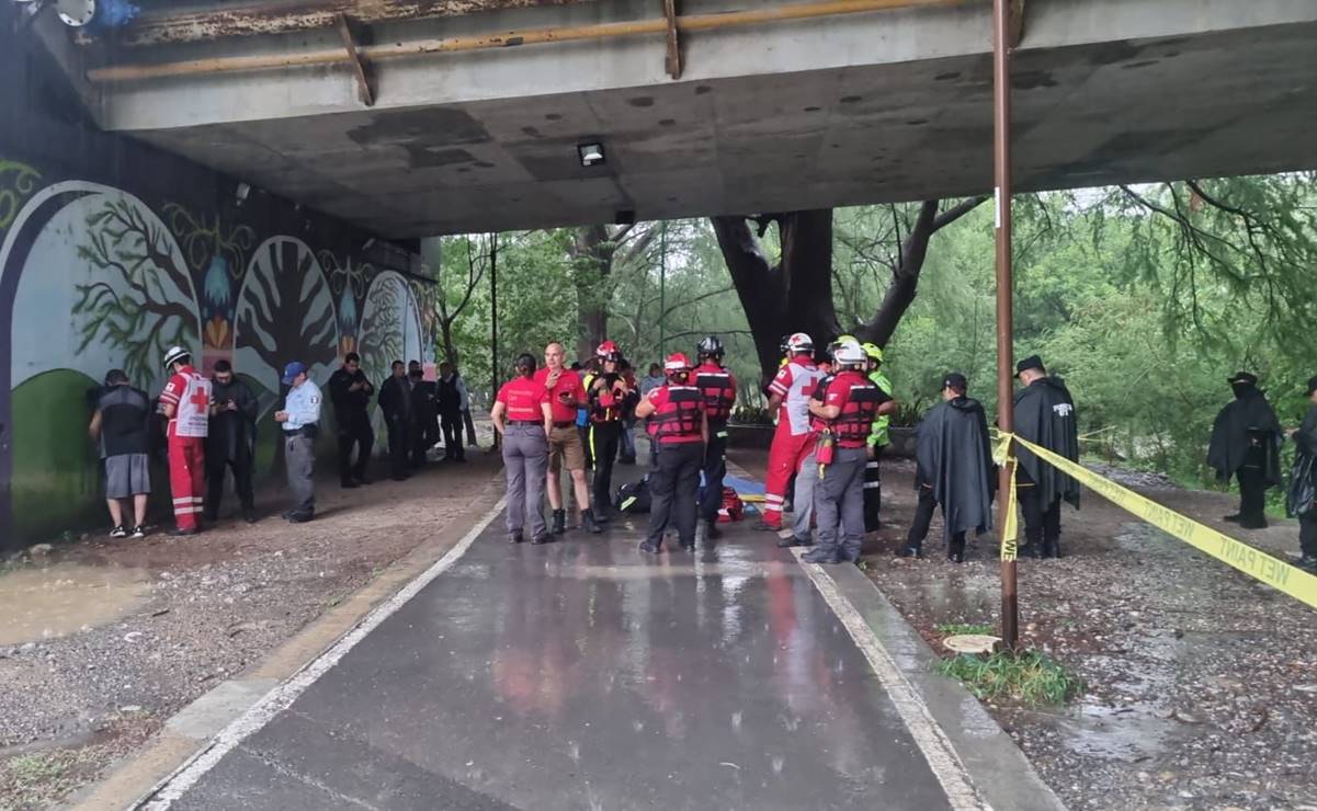 Mueren 3 menores previo a la llegada de la Tormenta Tropical "Alberto" en Nuevo León