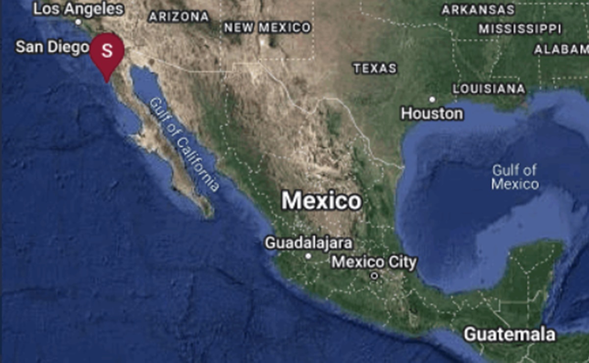 Tiembla en Baja California; reportan sismo de 6.2 grados