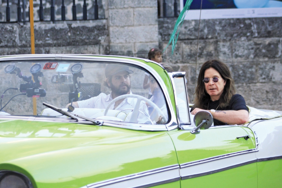 Ozzy Osbourne filma en Cuba