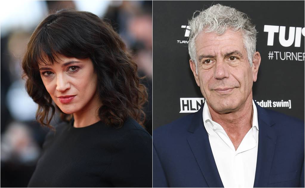 Asia Argento revela infidelidad de Anthony Bourdain