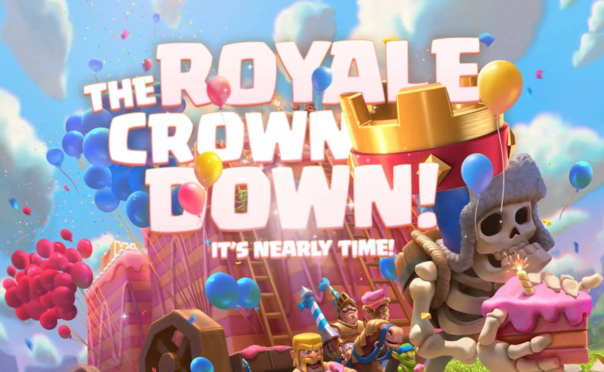 Clash Royale celebra su sexto aniversario con The Royale Crown Down 