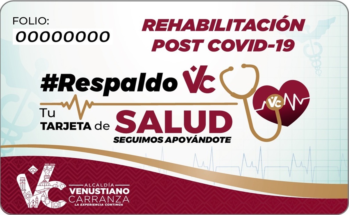 Alcaldía Venustiano Carranza entregará tarjetas para rehabilitación Post Covid-19 