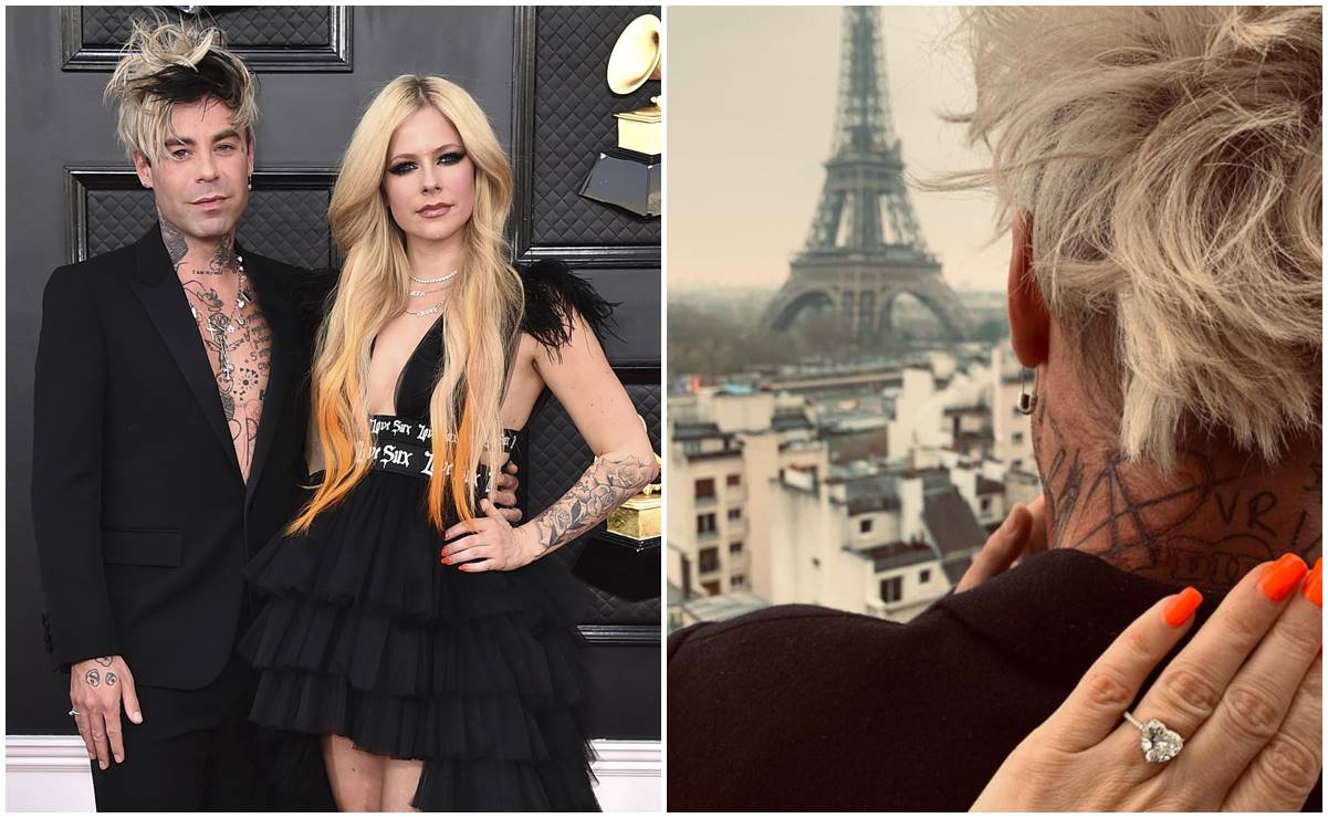 ¡Avril Lavigne se compromete! Así fue el romántico momento en París