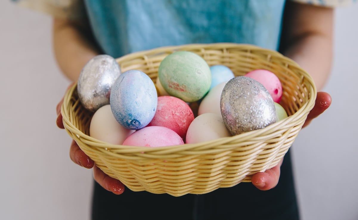 Los huevos de Pascua, una  colorida tradición